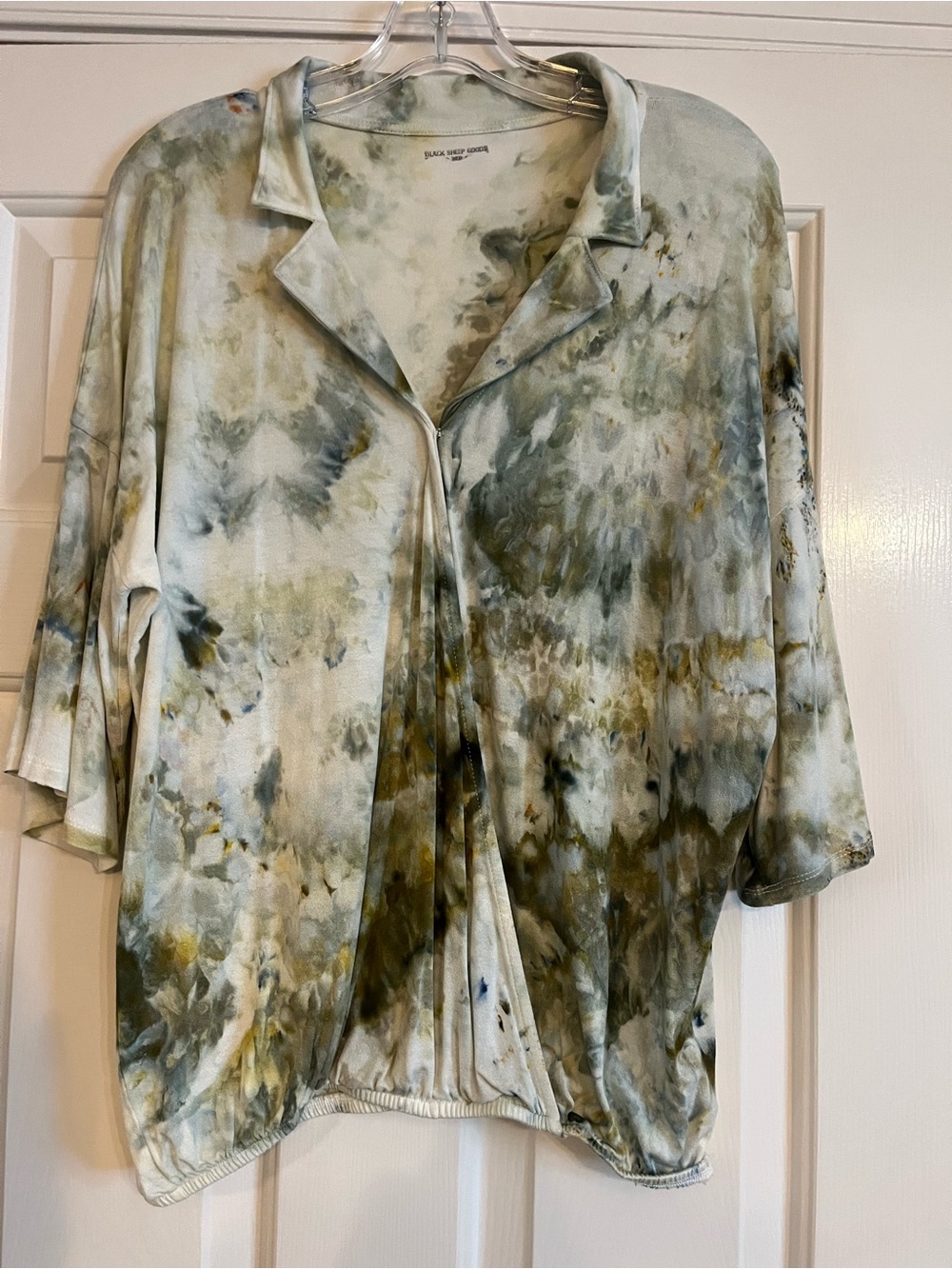 Black Sheep Goods Ice Tie Dyed Wrap Top M